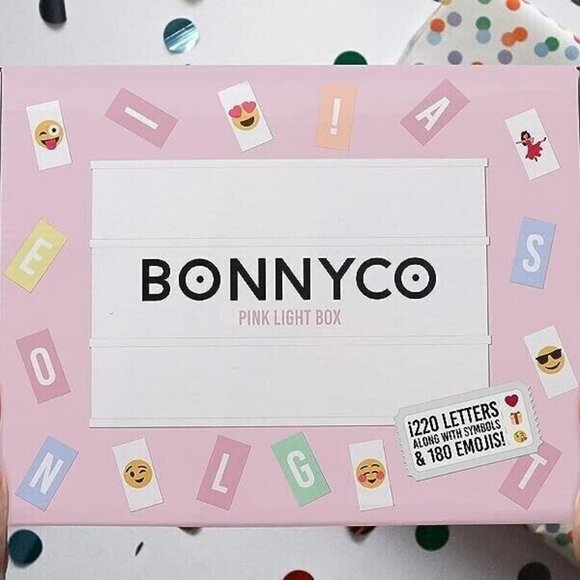 BONNYCO Pink Cinema LED Home Office & Room Decor Light Box NIB - Picture 5 of 7